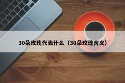 ​30朵玫瑰代表什么（30朵玫瑰含义）