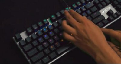 ​达尔优机械键盘怎么调灯光