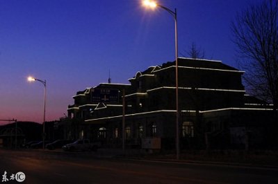 ​实拍深夜无人街道，只有点点星光，适合思考人生