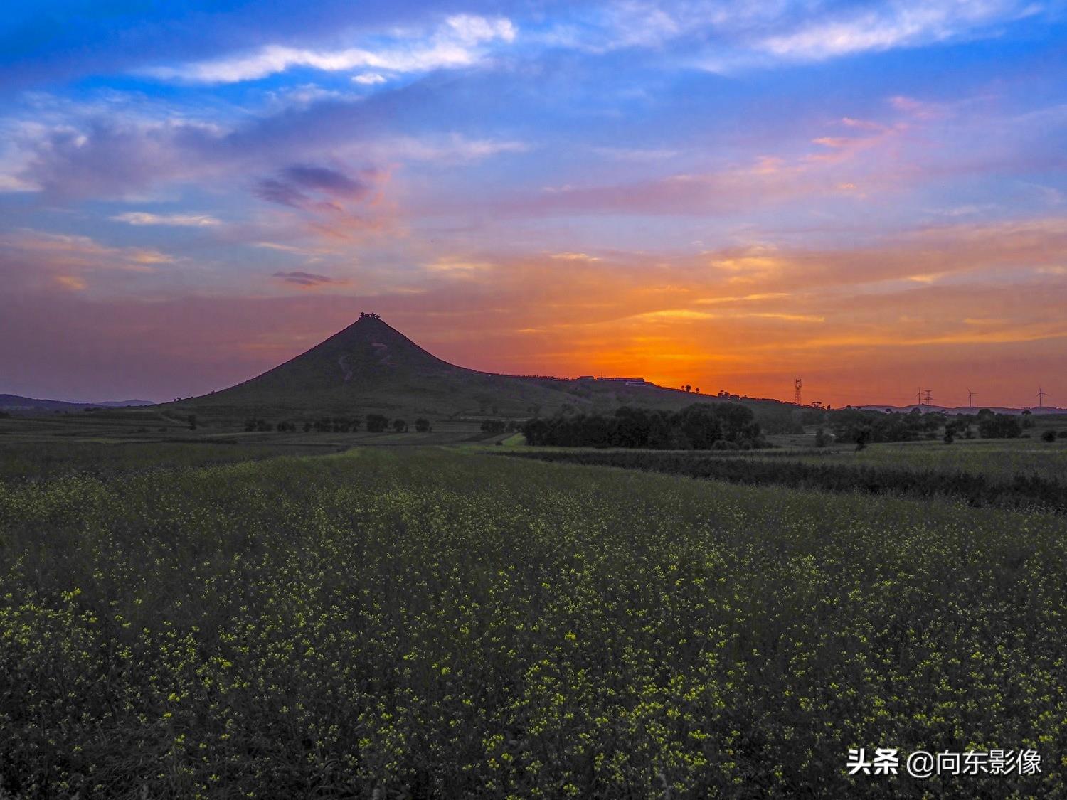 牛心山，一座因火山喷发而形成的山